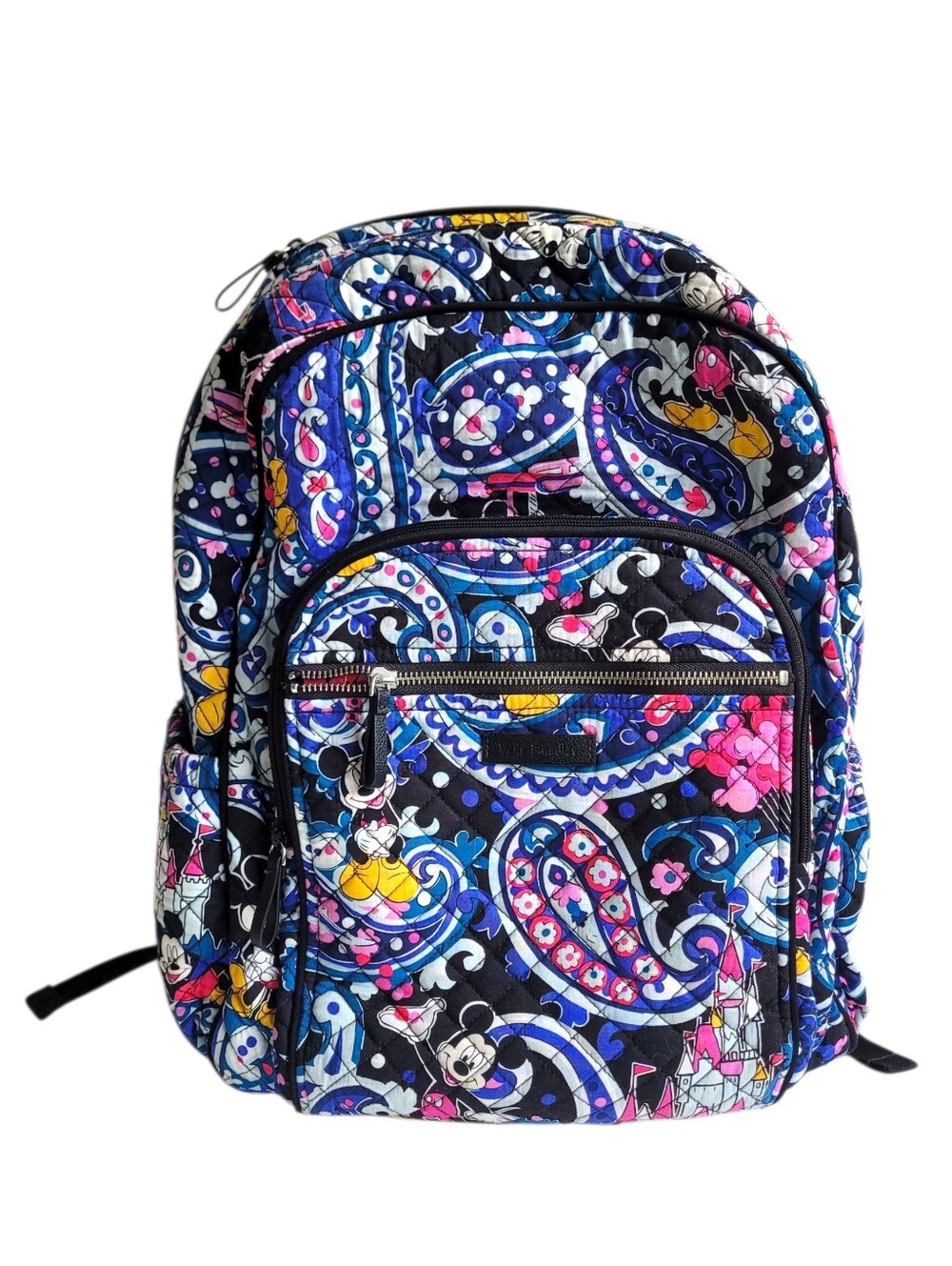 Vera Bradley Disney Mickey Mouse Paisley Print Travel Backpack